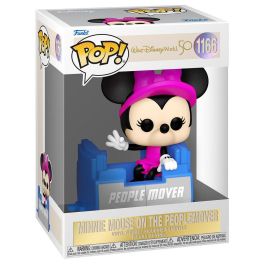 Funko Figura POP Disney World 50th Anniversary Minnie People Mover Vinilo 9cm