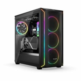 be quiet! SHADOW BASE 800FX Black Midi Torre PC, ATX, Ventana Cristal Templado, Iluminación ARGB FX, Silencioso