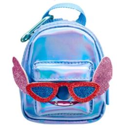 Cefa Mochila Real Littles Disney Stitch 00268 con 6 Mini Accesorios de Papelería