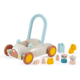 Ecoiffier - Andador Infantil con 16 Accesorios, Juguete de Estimulación para Bebés a Partir de 12 Meses