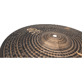 Zildjian Hi Hat 14" S Dark Platillos Oscuros, Complejos y Secos para Batería Acabado Exclusivo y Martilleado Aleatorio