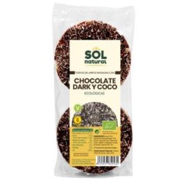 Tortas De  Arroz Con Chocolate Negro Coco 100G Bio Precio: 3.4999998. SKU: B1G67KQELF