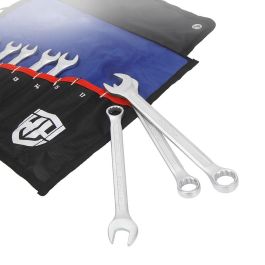 Llaves fijas combinadas, juego 9 piezas. workpro Llaves fijas combinadas, juego 9 piezas. workpro