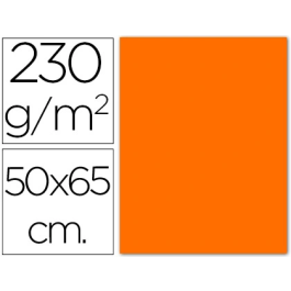 Sadipal Cartulina fluorescente naranja fluor 50x65 cm 230 gr Precio: 9.5000004. SKU: B1F6GFWFTV