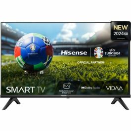 Hisense 40A4N Televisor Smart TV 40" Full HD 1080p LED Plana con Sistema VIDAA, Wi-Fi y Conexión Ethernet, Negro Precio: 201.50000046. SKU: B1G9EAAXRA