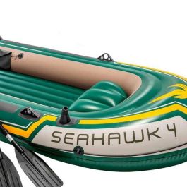 Barca Hinchable Intex Seahawk 4 Verde 351 x 48 x 145 cm Barca Hinchable Intex Seahawk 4 Verde 351 x 48 x 145 cm