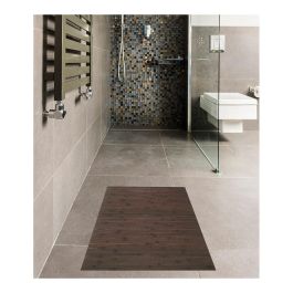 Cintacor - Stor Planet Alfombra bambú cool wengué 140x200cm, antideslizante, interior/exterior