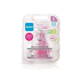 MAM Teat Flow 0 Extra Slow - Silicona MAM Teat Flow 0 Extra Slow - Silicona