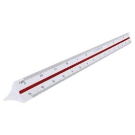 Maped Regla Con Escalas De Reducción - Escalímetro 1:20, 1:25, 1:50, 1:75, 1:100, 1:125 Precio: 5.50000055. SKU: B1GB9SAC3C