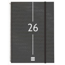 Agenda Anual (2026) Catalan Finocam Espiral Year Espiral Tapa Pp Con Goma E40 210X297 S/V Apais. Negre Precio: 14.49999991. SKU: B1KDB44C3Q