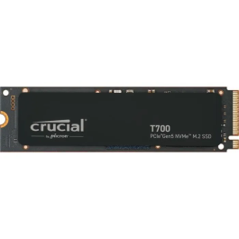 Crucial T700 SSD NVMe PCIe 5.0 x4 2TB 12400 MB/s M.2 2280