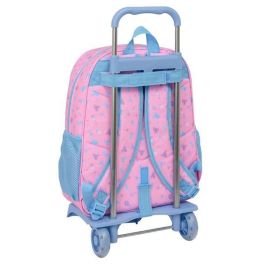 Safta Mochila Infantil 180+carro 905 Stitch "Bright" 33x42x14cm