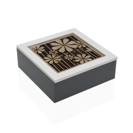 Caja para Infusiones Versa Madera MDF 20 x 7 x 20 cm Flores Precio: 10.89. SKU: B1FLA49NHR