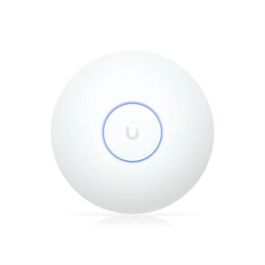 Ubiquiti U7-LR UniFi Punto de Acceso Inalámbrico WiFi 7 Dual Band 4.3 Gbps para Más de 300 Dispositivos, Cobertura 160m², PoE 2.5 GbE