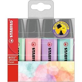 Stabilo Marcador Fluorescente Boss Original C-Surtidos Pastel Blíster 4 Ud Precio: 4.79000038. SKU: B15PEGRV6H