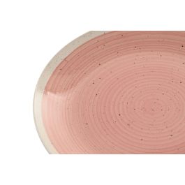 Vajilla Basicos DKD Home Decor Rosa Blanco 27 x 3 x 27 cm Set de 18 Vajilla Basicos DKD Home Decor Rosa Blanco 27 x 3 x 27 cm Set de 18