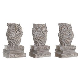 DKD Home Decor Figura Búho Blanco Resina 11 x 11 x 20 cm (3 Unidades) Precio: 21.6900002. SKU: S3026948