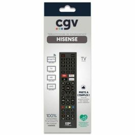 Hisense CGV3322103009702 Mando a distancia de repuesto FIDELIO compatible para Televisores Hisense, sin programación, listo para usar.