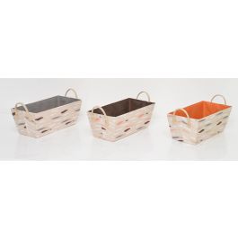 DKD Home Decor Cesta de Almacenaje Básicos Poliéster 19x15x40 cm - Pack de 6 Unidades (Colores Surtidos: Gris, Burdeos, Naranja) Precio: 24.36456. SKU: B1AJ8DK5R4