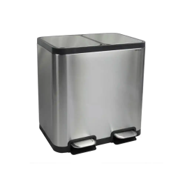 Maul Papelera Metálica Cycle Acero Inoxidable con Pedal 40 Litros Doble Compartimento Precio: 114.49999979. SKU: B13FVNK74Q