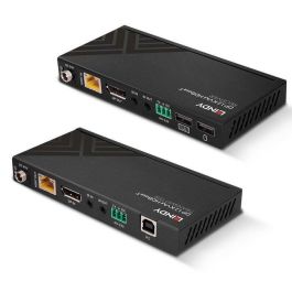 Lindy Extensor KVM HDBaseT Cat.6 DisplayPort 1.2 USB IR RS-232 hasta 150m 1080p / 100m 4K