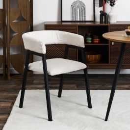 Home Deco Factory Silla Diseño Scott Beige Colección Cocooning