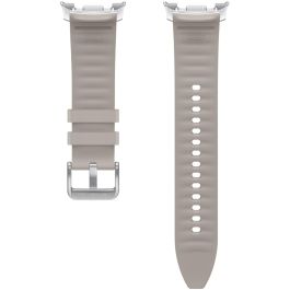 Samsung ET-SLL50LJEGEU Correa Hybrid Piel S/M/L para Galaxy Watch8 Classic, Color Taupe