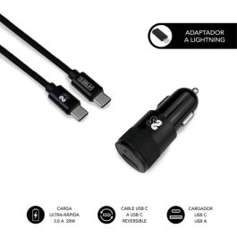 SUBBLIM Cargador coche Dual PD20W+QC3.0+C to C/Lightning B Precio: 14.49999991. SKU: S5622549