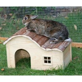 Kerbl KER4018653827581 Casa para roedores Naturaleza Techo curvo 40 x 25 x 25 cm Kerbl KER4018653827581 Casa para roedores Naturaleza Techo curvo 40 x 25 x 25 cm