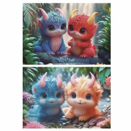Puzzle Educa Adorable Monsters 100 Piezas (2 Unidades) Puzzle Educa Adorable Monsters 100 Piezas (2 Unidades)