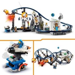 LEGO Creator 31142 Montaña Rusa Espacial, Juguete con Cohete Espacial, Planetas y Ladrillos