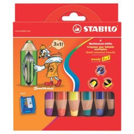 Lapices De Colores Stabilo Woody 3 En 1 Estuche De 6 Precio: 11.68999997. SKU: B1294GSPPV