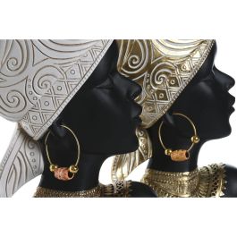 Figura Colonial DKD Home Decor Dorado Blanco 11 x 37 x 22 cm (2 Unidades) Figura Colonial DKD Home Decor Dorado Blanco 11 x 37 x 22 cm (2 Unidades)