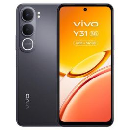 VIVO Y31 5G, 6/256GB, 6.72" Amoled, 50MP, 6500mAh, Negro