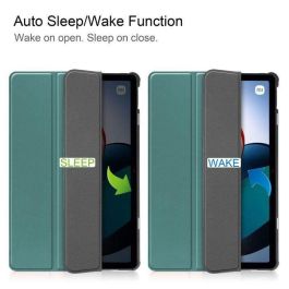 CoreParts Cover for Xiaomi Redmi Pad 10.61 2022. Tri-fold Caster Hard Shell Cover with Auto Wake Function - Dark Green CoreParts Cover for Xiaomi Redmi Pad 10.61 2022. Tri-fold Caster Hard Shell Cover with Auto Wake Function - Dark Green