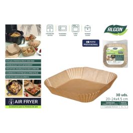 Set-30 Base Papel Airfryer Cuad24Cm Algon (24 Unidades) Precio: 28.56000026. SKU: B1B5A9KPCZ