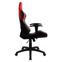 SILLA GAMER AEROCOOL AC100 AIR RED - MARCO DE METAL - RESPALDO AJUSTABLE - TECNOLOGÍA AIR - PISTON GAS CLASE 3 - HASTA 150KG