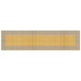 Alfombra Urban DKD Home Decor Amarillo 240 x 0.7 x 60 cm