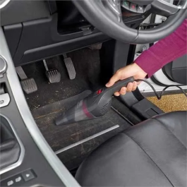 Black+Decker NVB-12-AV Recogetodo Automóvil Aspirador de Mano 12V con Adaptador para Mechero y Cable de 5m para Coche
