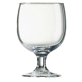 Arcoroc Copas de Vino Amelia, Caja de 12 Unidades, Vidrio Templado Extra Resistente, 19 cL, Apto Lavavajillas y Microondas, Fabricadas en Francia