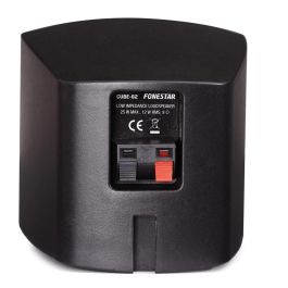 Fonestar Altavoces Cube - Pareja de 25 W Max, 2 1/2", para Megafonía y Sonido Ambiental