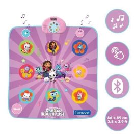 Alfombra de baile electrónica, Bluetooth y luminosa Gabby y la Casa Mágica con 6 modos de juego Alfombra de baile electrónica, Bluetooth y luminosa Gabby y la Casa Mágica con 6 modos de juego