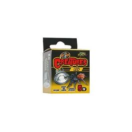 ZooMed Lámpara LED Creatures Luz Blanca para Terrarios de Insectos e Invertebrados, Promueve Crecimiento de Plantas, Eficiente