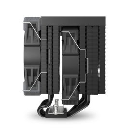 SHARKOON A60 RGB Refrigerador de aire para CPU 12 cm Negro con ventiladores RGB y 6 tubos de calor