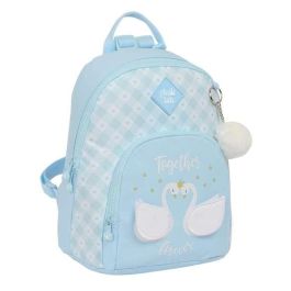 Mochila Glow Lab Cisnes Mini Azul claro 25 x 30 x 13 cm Precio: 12.50000059. SKU: B1H4G3MBZP