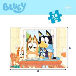 Puzzle Infantil Bluey Doble cara 24 Piezas 50 x 35 cm (12 Unidades) Puzzle Infantil Bluey Doble cara 24 Piezas 50 x 35 cm (12 Unidades)