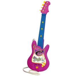 Guitarra electrica fiesta 4 cuerdas. 56x18x4 cm Precio: 9.8736. SKU: S2425027