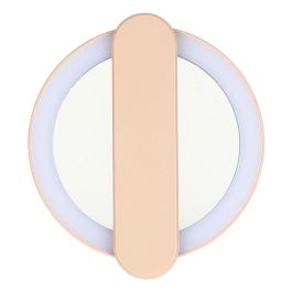 Cosmetic Club Espejo de Bolsillo LED Recargable USB para Cosmético, Portátil y Plegable