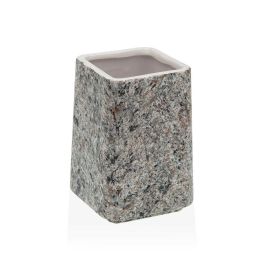 Portacepillos de Dientes Versa Gris Cerámica Plástico 7 x 10 x 7 cm Precio: 4.79000038. SKU: B1695BEBFE