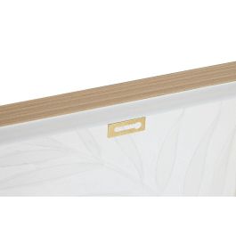 Cuadro Moderno DKD Home Decor Dorado Blanco 4 x 42 x 42 cm (2 Unidades)